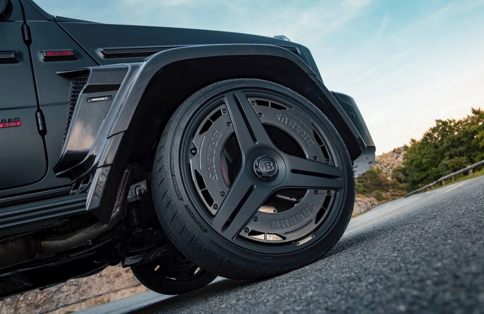 Brabus 900 Rocket Cabrio Monoblock driespaakswielen